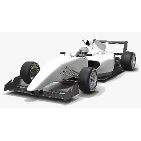 3D Tatuus BF3-020 BRDC British F3 Car Season 2020